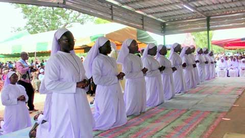 Célébration des vœux perpétuels chez les Sœurs de l’Immaculée conception de Ouagadougou