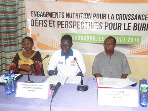 Lutte contre la malnutrition : Le RESONUT invite les différents acteurs à poursuivre les efforts 