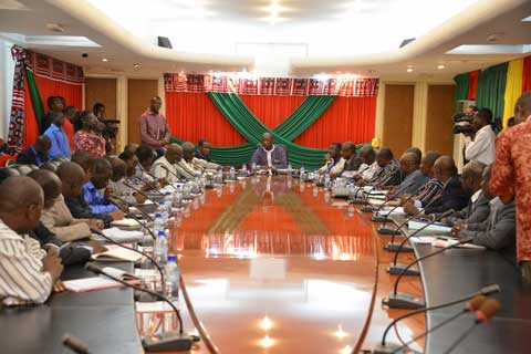 Blocage des travaux de l’Université Ouaga II : Le Premier ministre a rencontré les différents acteurs