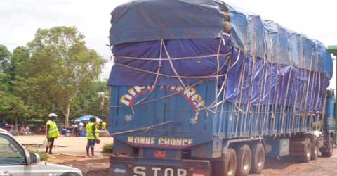 Circulation à Ouagadougou : Les camions poids lourds disputent  les artères avec les usagers 