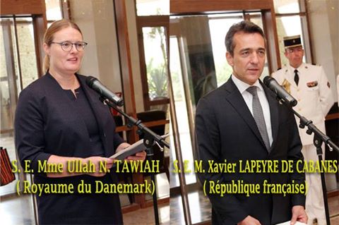 Diplomatie : Les nouveaux ambassadeurs de France et du Danemark ont présenté leurs lettres  de créance au Président du Faso