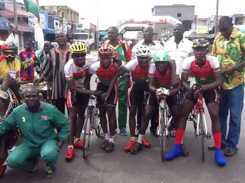 Tour cycliste de Côte d’Ivoire : Le Burkina se classe 4ème