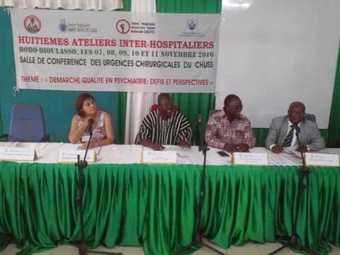 Psychiatrie à Bobo- Dioulasso : Les huitièmes journées inter-hospitalières ont ouvert leurs portes