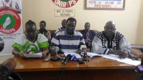 « On se sent mieux à l’aise aux côtés du MPP que des autres », confie Athanase Boudo de l’UNIR/PS 	