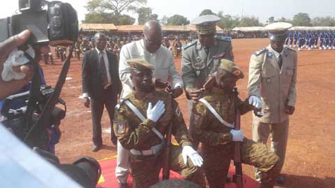 Gendarmerie nationale : 754 sous-officiers prêts pour servir la nation burkinabè