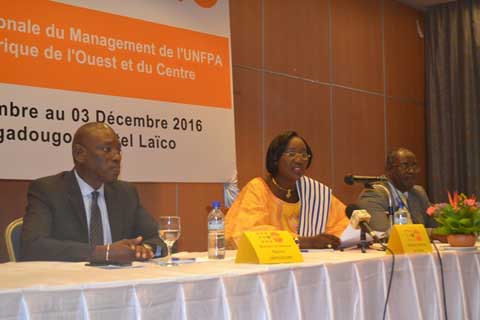 Burkina Faso : La rencontre statutaire de l’UNFPA se tient du 30 novembre au 3 décembre 2016 