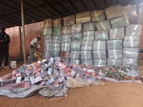 Sécurité : 2,850 tonnes de pétards saisis par la police nationale à Ouagadougou