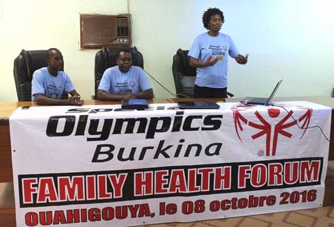 Prise en charge sportive des personnes vivant avec une déficience intellectuelle : Special Olympics Burkina sensibilise les élèves-maîtres 