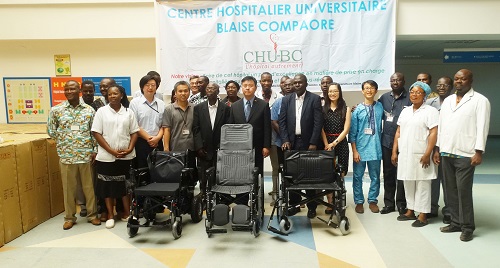 Coopération Burkina-Taiwan : Du matériel pour soulager les patients de l’hôpital Blaise Compaoré