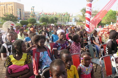 Mairie de Ouagadougou : Les enfants démunis ont eu droit à un arbre de Noël