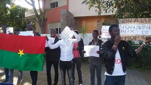 Sit-in des étudiants burkinabè au Maroc : Bientôt le bout du tunnel ?
