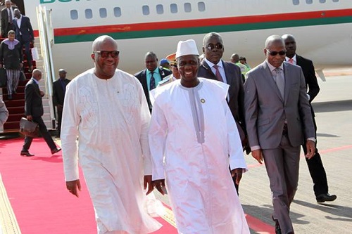 27e Sommet Afrique-France : Le Président du Faso est arrivé à Bamako