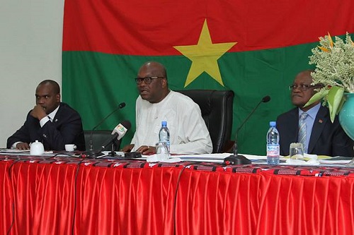 Le Président du Faso face à la communauté burkinabè vivant au Mali