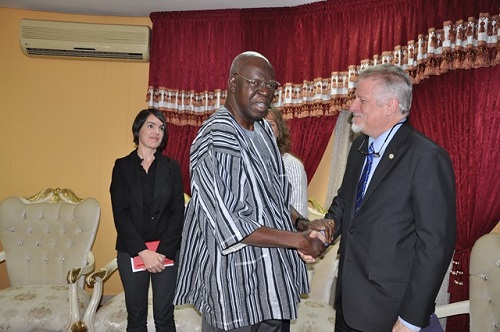 Coopération Burkina-USA : L’ambassadeur Andrew Young parle sécurité et développement avec Salifou Diallo
