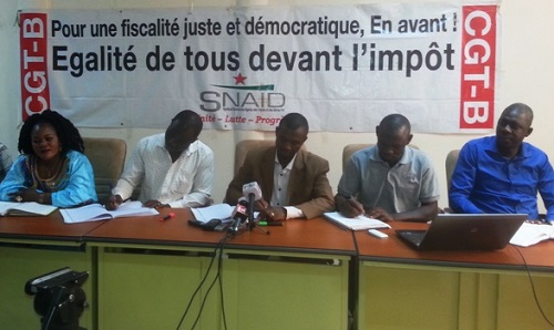 Grève des agents des impôts et des domaines : « Il y a de l’argent dans ce pays », confie le SNAID