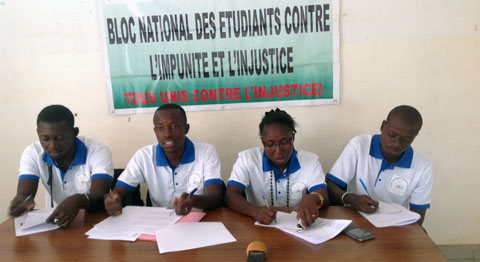 Situation nationale : Des étudiants invitent les Burkinabè à une union sacrée contre le terrorisme