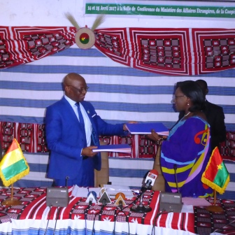 Deuxième commission mixte de coopération Burkina-Guinée : 10 accords de coopération signés