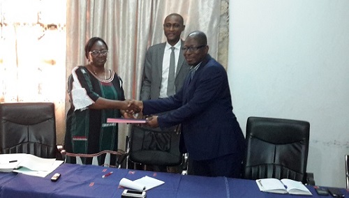 Passation de service au Secrétariat Permanent de l’ITIE : Alice Zida/Thiombiano succède à Halidou Ouédraogo