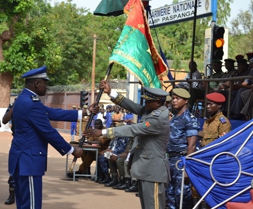 Gendarmerie nationale : Le Colonel Marie Omer B. Tapsoba désormais aux commandes