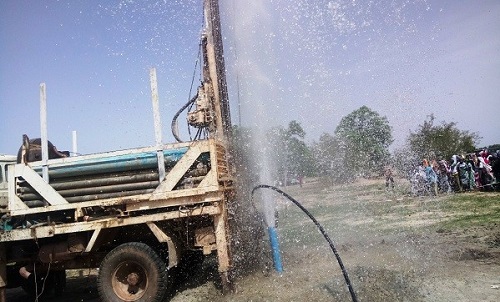 PNDES : La composante eau et assainissement (2017) lancée à Diapangou 