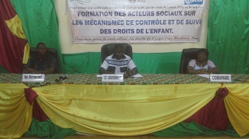 Protection des droits de l’enfant : La COBUFADE outille des acteurs sociaux régionaux à Bobo-Dioulasso