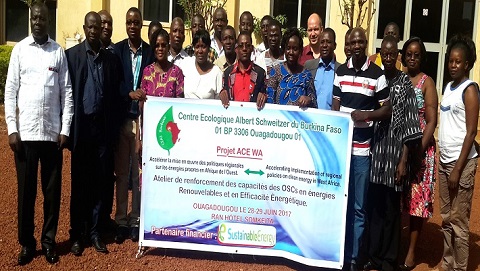 Accès aux énergies renouvelables au Burkina : Les OSC renforcent leurs capacités pour les plaidoyers