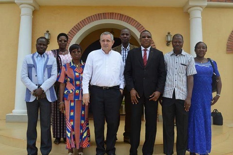 Eglise catholique : L’Union catholique africaine de la presse section Burkina chez le Nonce apostolique 