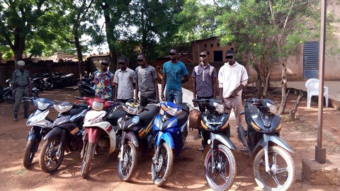 Bobo-Dioulasso : Un réseau de voleurs de motos démantelé 
