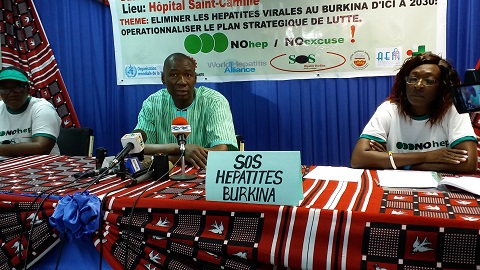 Journée mondiale contre l’hépatite : L’association SOS Hépatites Burkina appelle à l’opérationnalisation du plan stratégique de lutte