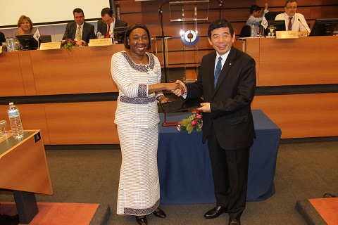 Organisation mondiale des douanes : Le Burkina remet ses instruments d’adhésion à la Convention de Kyoto « révisée »