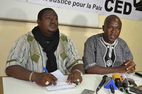 Médias au Burkina : Le Cadre d’expression démocratique soutient les journalistes Ambroise Tapsoba et Lookman Sawadogo 