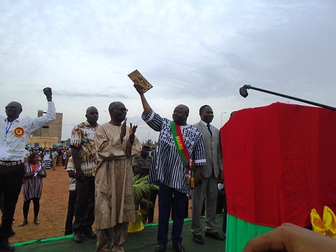 Arrondissement N°4 de Ouagadougou : « Il nous faut être plus civiques, avoir un esprit citoyen et républicain », invite le maire, Issa Anatole Bonkoungou 
