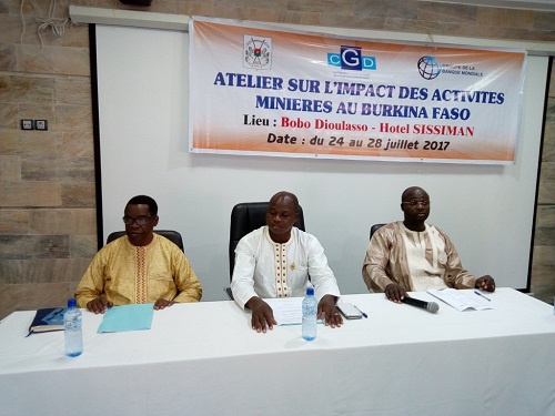 Activités minières au Burkina Faso : Le CGD outille les parlementaires et élus locaux à Bobo-Dioulasso
