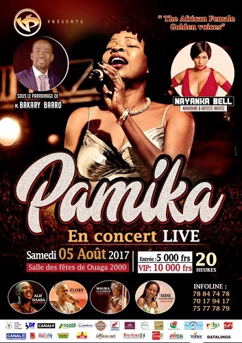 Concert : Fête d’indépendance en live avec Pamika