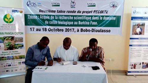 Projet RECOLTE : Vers une amélioration de la production du coton biologique au Burkina Faso