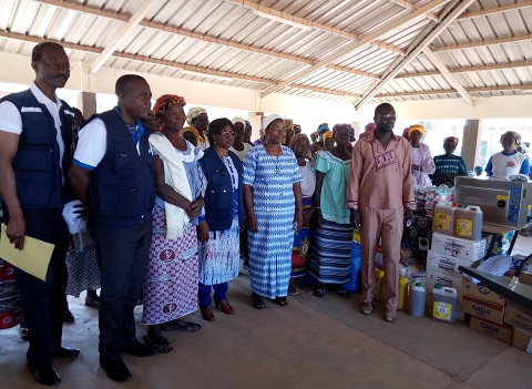 Centre Delwendé de Sakoula : L’Association des staffs de l’OMS-Burkina Faso a fait un don d’une valeur de 2 millions de F CFA 