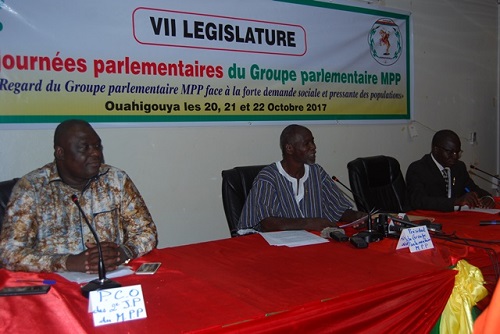 Attentes des populations burkinabè : Le groupe parlementaire MPP à la recherche des solutions