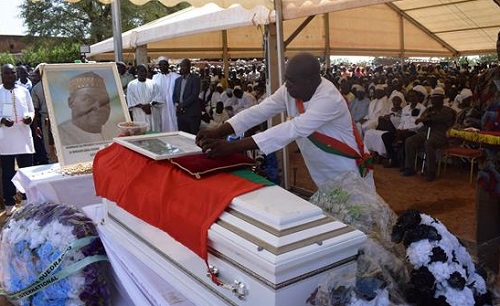 Obsèques du Dr Bernard Lédéa Ouédraogo : « Le combattant des masses populaires défavorisées tire sa révérence »