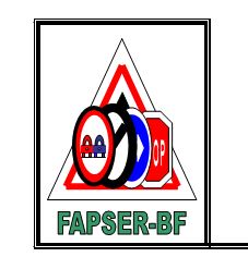  Fédération des Associations  de la Sécurité Routière au Burkina Faso           (FAPSER-BF)