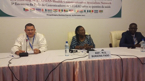 Communicateurs de la CEDEAO sur les questions  de santé : Renforcer l’information sur les actions de l’Organisation ouest africaine de la santé(OOAS)