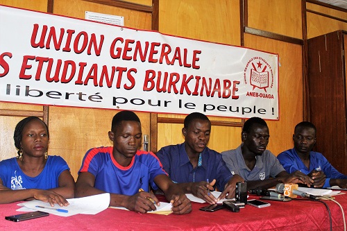 Grève à l’Université : « La majorité des étudiants est avec nous », Alexis Zabré, président de l’ANEB-Ouaga