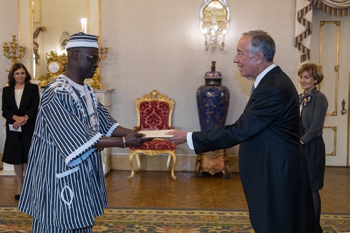 Burkina Faso-Portugal : Alain Francis Gustave Ilboudo a présenté ses lettres de créance