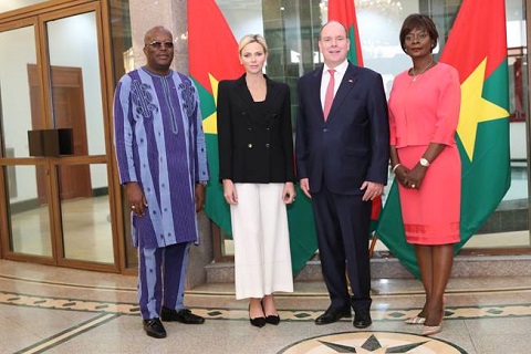 Coopération Burkina – Monaco : Le Prince Albert II reçu par le Président du Faso