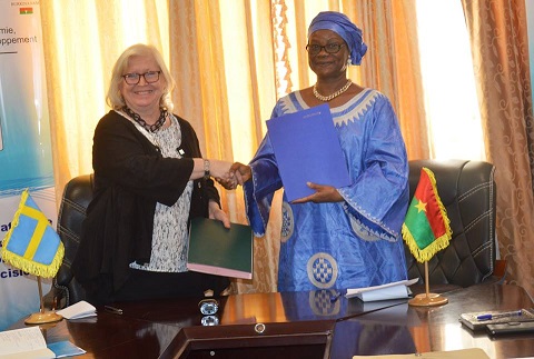 Coopération Burkina Faso-Suède : 102 milliards de francs CFA pour soutenir les efforts de développement du Burkina 