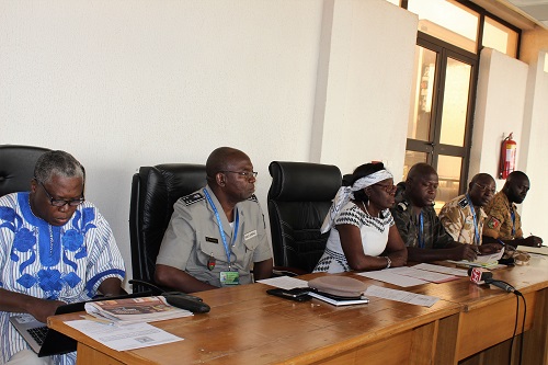 Libre circulation des personnes et des biens : Les corps de contrôle de l’aéroport de Ouagadougou sensibilisés 