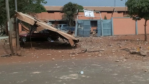 Explosion à la Brigade mobile de douanes de Bobo : Un agent de douanes et une femme de ménage tués