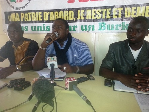 Attaques terroristes au Burkina : L’ADP demande au président Kaboré d’aller prendre conseils chez son ancien mentor 