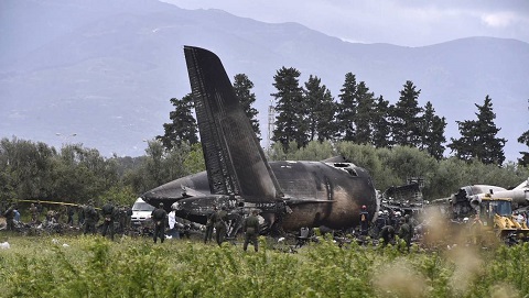 Crash d’avion en Algérie : Les autorités ont décrété trois jours de deuil