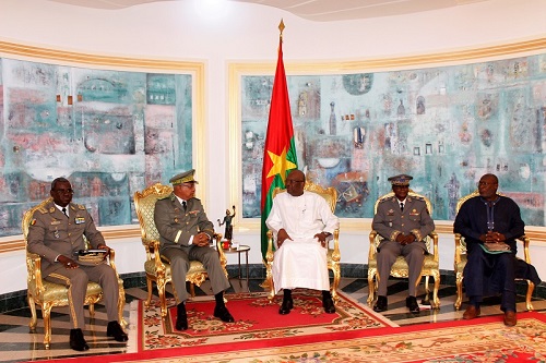 Audiences à Kosyam : Des généraux du G5 Sahel chez Roch Kaboré