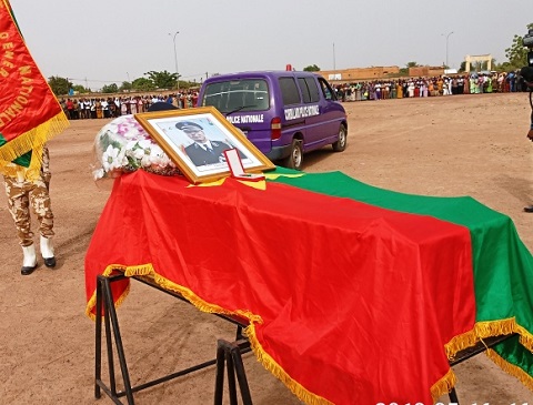  Burkina : Les adieux de la nation au préfet d’Oursi, Patrice Kaboré